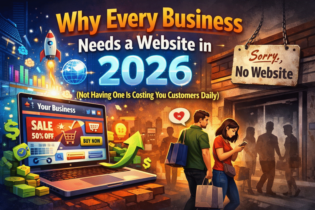 Why Every Business Needs a Website in 2026 (Not Having One Is Costing You Customers Daily)
